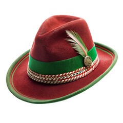 Magnificent green hat