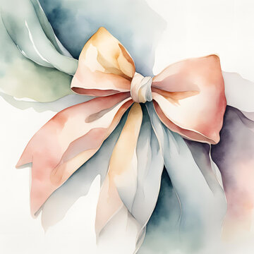 Ilustra&ccedil;&atilde;o de la&ccedil;o de fita.