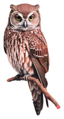 Fototapeta premium PNG Wallpaper ephemera pale owl painting pattern animal.