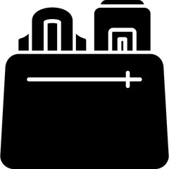 Fototapeta premium Feminine Hygiene Bag Icon