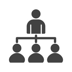 Business Administration Glyph Icon