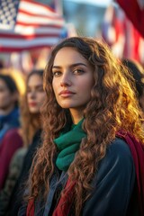 Fototapeta premium Empowered Voices: Capturing the Spirit of Activism and Community Engagement