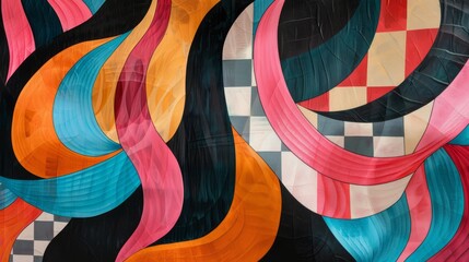 "Repetitive Rhythms: A Study of Shapes and Lines in Art"