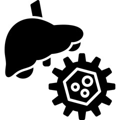 Hepatitis Virus Icon