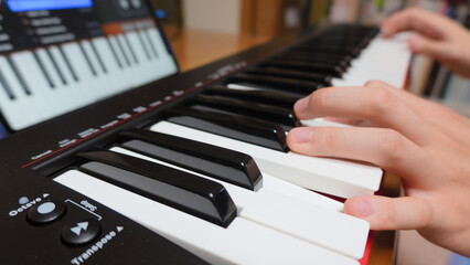 Obraz premium 음악 만들기