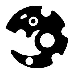Genestealer cults icon in solid style