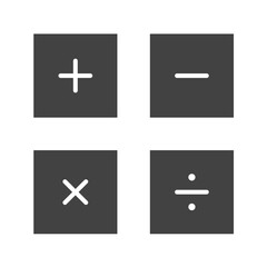 Obraz premium School and Geometric Tools Glyph Icon