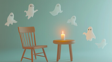 スプーキーなハロウィンシーン