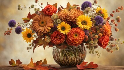 Obraz premium flowers in vase