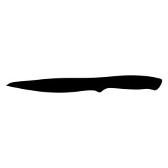 Knife silhouette vector
