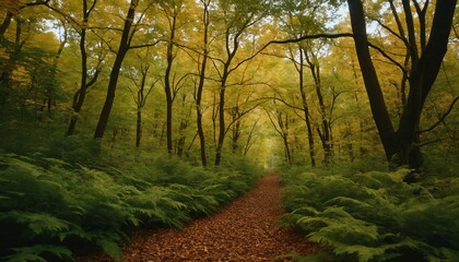 Fototapeta premium Foliage, nature landscape