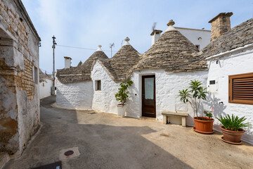 Trulli in Alberobello, Puglia, Southern Italy