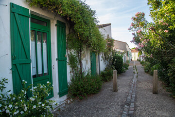 Charente Maritime landscape of the Ile de Re