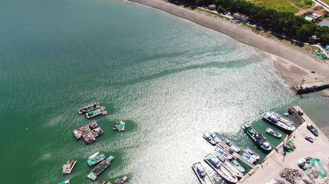 On a trip to Korea, beautiful Yeosu, the sea scenery of "Gye-dong" village in Dolsan Mountain and the healing friendly view of the fishing village_8