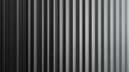 A black and white image of a wall with a series of vertical lines. The image has a monochromatic color scheme and a minimalist feel. The lines are thin and evenly spaced, creating a sense of order