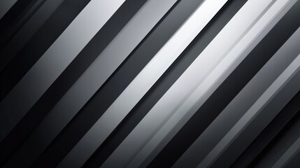 Obraz premium A black and white image of a series of lines. The image is abstract and has a modern, minimalist feel to it. The lines are thin and evenly spaced, creating a sense of order and balance