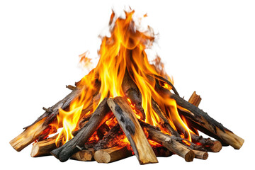 Camfire or bonfire burning png