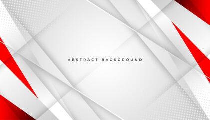 Abstract red gray gray white blank space modern futuristic background vector illustration design.