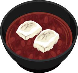 餅入りおしるこ