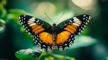 Fototapeta premium Butterfly, wallpaper, a beautiful insect