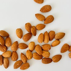 Almond Nut Scattered as Fiber and Fat Product