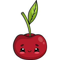 Cute Cherry berry character