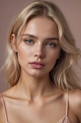 Naklejka premium portrait of a woman