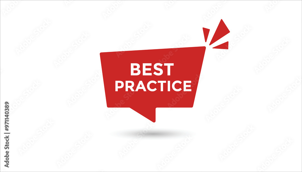 Wall mural best practice open button web banner templates. vector illustration