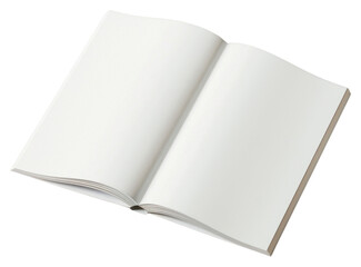 PNG Blank open book on surface