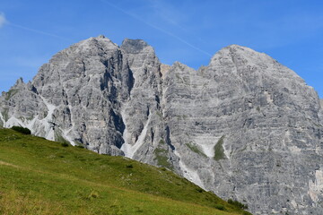 Felswand auf Schlick 2000 im Stubaital 