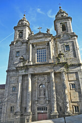 Santiago de Compostela, Galizia,  la Chiesa di San Francesco - Spagna