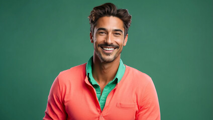 Ultra Handsome Man Smiling