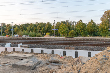 Sanierung eines Bahnhofes