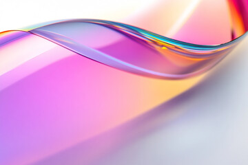 Obraz premium Abstract rainbow background design, 3d rendering