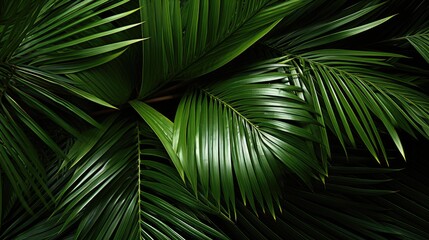 palm tree leaf HD 8K wallpaper Stock Photographic Image 