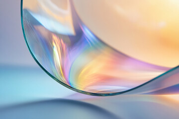 Abstract rainbow background design, 3d rendering