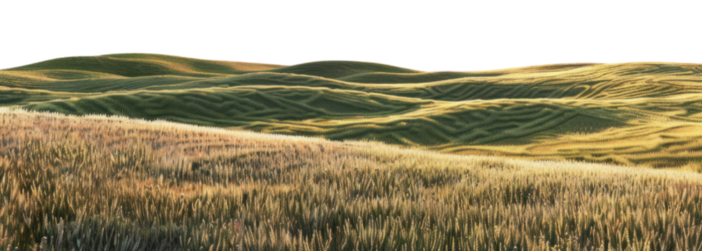 PNG Serene rolling hills landscape
