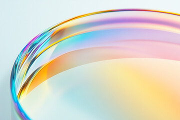 Abstract rainbow background design, 3d rendering
