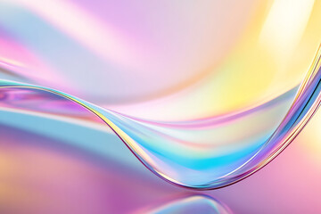 Fototapeta premium Abstract rainbow background design, 3d rendering