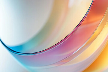 Abstract rainbow background design, 3d rendering