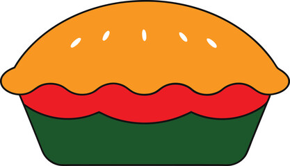 Apple Pie Magic With Vector Charm
