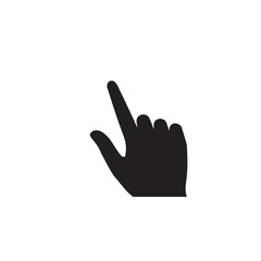 Obraz premium Hand holding a phone vector silhouette. Hand with mobile silhouette.