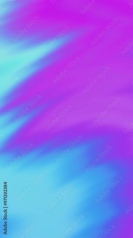 Sticker vertical gradient smear pink blue 4k loop features blue and pink color gradient abstract shapes shif