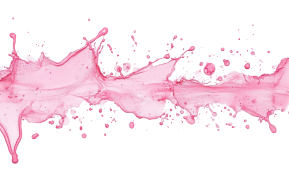 Pastel pink splash border background abstract colorful.