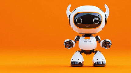 Obraz premium Cute Robot.