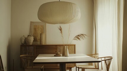 Minimalist Dining Room Decor