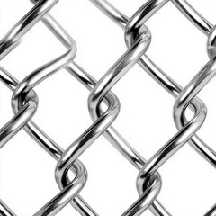 Chainlink Fence Isolated