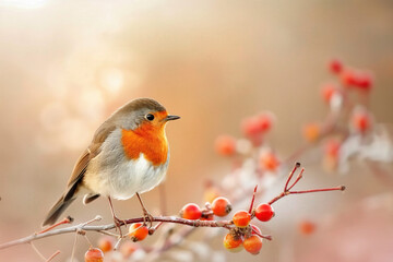 Obraz premium Christmas Bird