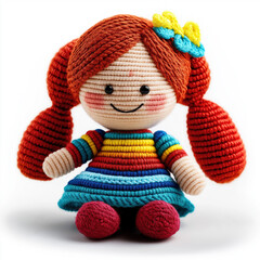 Rag Doll Isolated