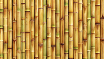 Fototapeta premium Smooth striped bamboo texture